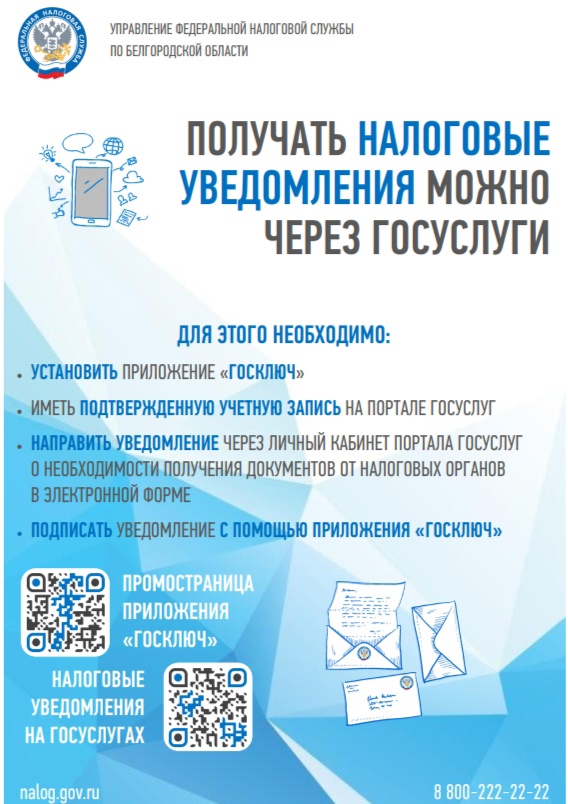 Налоговые уведомления и требования об уплате налогов можно получать в личный кабинет портала Госуслуг.