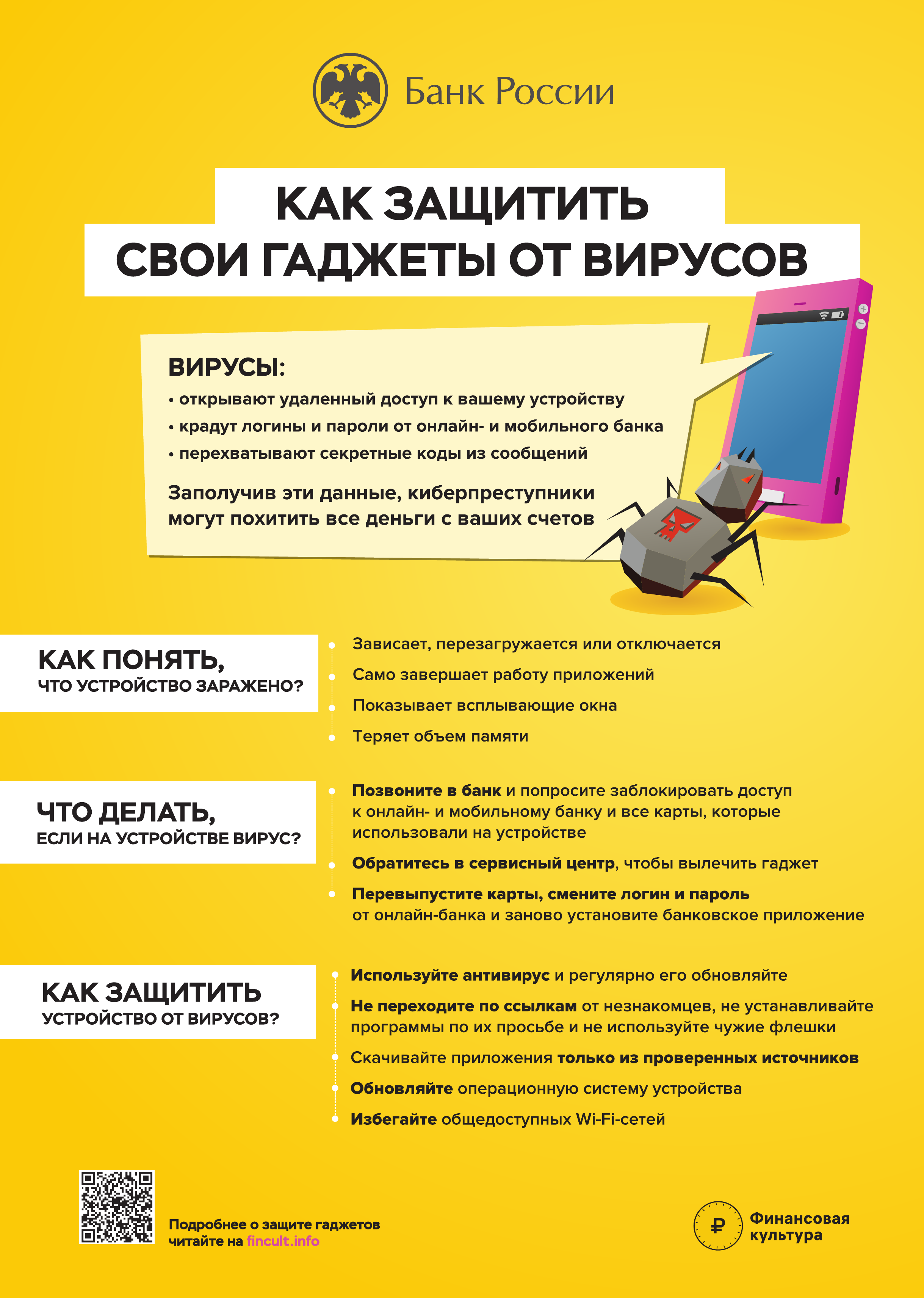 Как защитить гаджеты от вирусов.